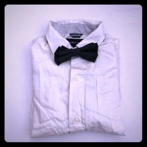 Nautical Button Down Shirt w/Bow Tie